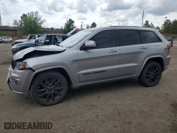 2018 Jeep Grand Cherokee Altitude with VIN 1C4RJEAG9JC246753, listed as a Copart auction lot 54497745 with 121,665 mi miles and Salvage title. Bid and sale history available at DreamBid. Image 1.