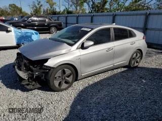 2020 Hyundai Ioniq Limited with VIN KMHC05LC4LU201232, listed as a Copart auction lot 48607655 with 26,903 mi miles and Non Repairable. Bid and sale history available at DreamBid. Image 1.