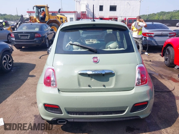 2015 FIAT 500 Sport с VIN 3C3CFFBR7FT560611, выставлен на аукционе IAAI как лот 42471214 с пробегом 80 625 миль миль и . История ставок и продаж доступна на DreamBid. Изображение 16.