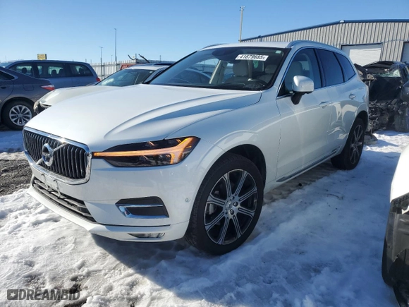 2021 Volvo XC60 Inscription with VIN YV4102RL4M1773998, listed as a Copart auction lot 41679685 with 73,766 mi miles and Salvage Title. Bid and sale history available at carsss.com. Image 1.