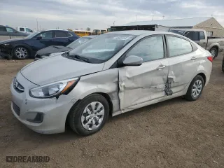 2016 Hyundai Accent SE with VIN KMHCT4AE8GU127289, listed as a Copart auction lot 48602815 with 155,445 mi miles and Salvage Title. Bid and sale history available at carsss.com. Image 1.