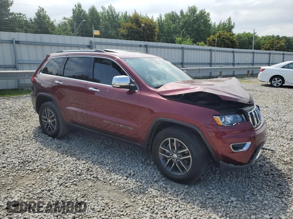 2017 Jeep Grand Cherokee Limited с VIN 1C4RJEBG3HC634232, выставлен на аукционе Copart как лот 59809905 с пробегом 125 900 миль миль и Списание • Salvage title. История ставок и продаж доступна на DreamBid. Изображение 4.