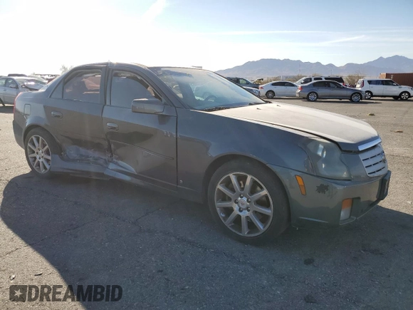 2007 Cadillac CTS with VIN 1G6DP577970193033, listed as a Copart auction lot 75684544 with 0 mi miles and Salvage Title. Bid and sale history available at carsss.com. Image 4.