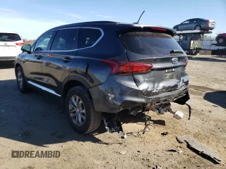 2020 Hyundai Santa Fe SE with VIN 5NMS2CAD3LH300481, listed as a Copart auction lot 66738032 with 18,956 mi miles. Bid and sale history available at carsss.com. Image 3.