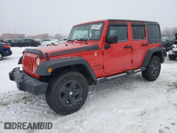 2018 Jeep Wrangler JK Unlimited Sport S with VIN 1C4BJWDGXJL827486, listed as a Copart auction lot 87605445 with 96,656 mi miles and Salvage Title. Bid and sale history available at carsss.com. Image 1.