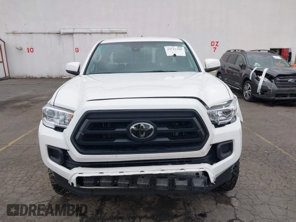 2022 Toyota Tacoma SR with VIN 3TYSX5EN1NT010664, listed as a IAAI auction lot 41642295 with 29,848 mi miles and . Bid and sale history available at DreamBid. Image 13.