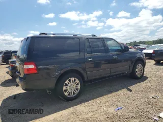 2012 Ford Expedition Max Limited with VIN 1FMJK1K55CEF28651, listed as a Copart auction lot 52592905 with Not provided miles and Salvage title. Bid and sale history available at DreamBid. Image 3.