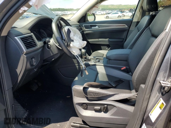 2019 Volkswagen Atlas SE with VIN 1V2UR2CA7KC525094, listed as a Copart auction lot 63902245 with 75,588 mi miles and Salvage title. Bid and sale history available at DreamBid. Image 7.