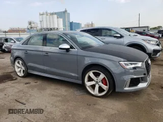 2019 Audi RS 3 z VIN WUABWGFFXKA903963, wystawiony jako Copart lot #59592684 z przebiegiem Nie podano mil oraz Czysty tytuł • Clean title. Historia ofert i sprzedaży dostępna na DreamBid. Obrazek 4.