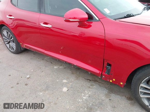 2019 Kia Stinger with VIN KNAE15LA1K6056093, listed as a IAAI auction lot 41620911 with 99,295 mi miles and . Bid and sale history available at DreamBid. Image 17.
