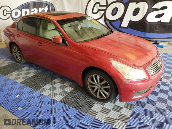 2008 Infiniti G35 Journey with VIN JNKBV61E08M223603, listed as a Copart auction lot 67117624 with Not Provided miles and Clean Title. Bid and sale history available at DreamBid. Image 4.