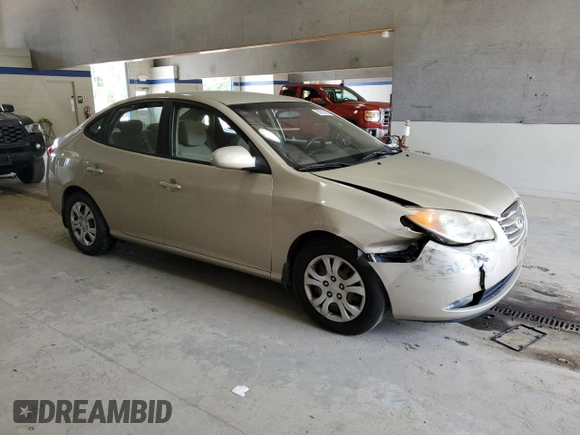 2010 Hyundai Elantra GLS z VIN KMHDU4AD2AU041962, wystawiony jako Copart lot #58291965 z przebiegiem 150 868 mil mil oraz Szkoda całkowita • Salvage title. Historia ofert i sprzedaży dostępna na DreamBid. Obrazek 4.