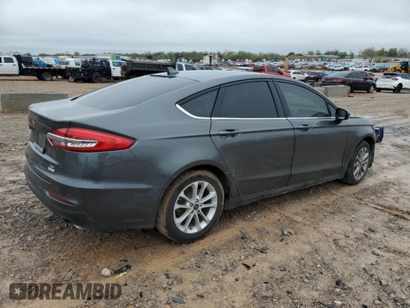 2020 Ford Fusion SE with VIN 3FA6P0HD3LR254938, listed as a Copart auction lot 50788375 with 0 mi miles and Salvage Title. Bid and sale history available at carsss.com. Image 3.