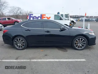 2015 Acura TLX with VIN 19UUB1F3XFA023244, listed as a IAAI auction lot 41890754 with 92,090 mi miles. Bid and sale history available at carsss.com. Image 13.