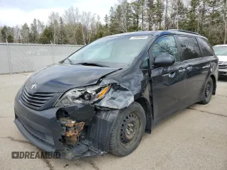 2015 Toyota Sienna SE with VIN 5TDXK3DC1FS562882, listed as a Copart auction lot 51804865 with 488,302 mi miles and Clean Title. Bid and sale history available at carsss.com. Image 1.