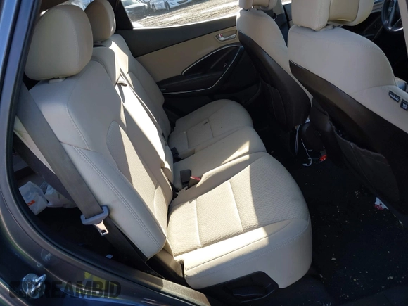 2017 Hyundai Santa Fe 2.4L with VIN 5XYZTDLB0HG453575, listed as a IAAI auction lot 41036334 with 114,031 mi miles and . Bid and sale history available at DreamBid. Image 8.