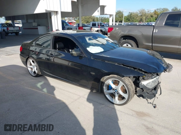 2012 BMW 3 Series 335i with VIN WBAKG7C50CE803402, listed as a IAAI auction lot 41531322 with 111,375 mi miles and . Bid and sale history available at DreamBid. Image 1.
