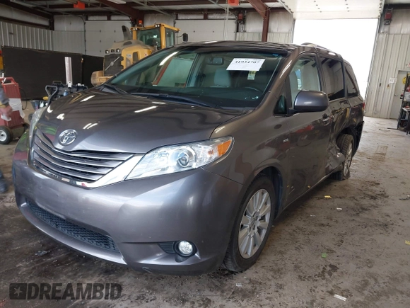 2017 Toyota Sienna with VIN 5TDDZ3DC5HS187614, listed as a IAAI auction lot 41934707 with 82,943 mi miles and . Bid and sale history available at DreamBid. Image 17.