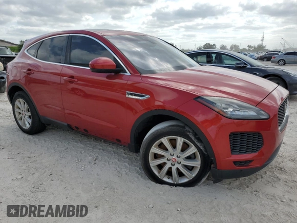 2018 Jaguar E-Pace S with VIN SADFJ2FX7J1Z10154, listed as a Copart auction lot 53892395 with 83,104 mi miles and Clean Title. Bid and sale history available at DreamBid. Image 4.