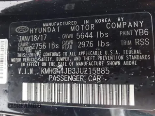 2018 Genesis G80 Sport с VIN KMHGN4JB3JU215885, выставлен на аукционе IAAI как лот 41521540 с пробегом 83 186 миль миль и . История ставок и продаж доступна на DreamBid. Изображение 9.