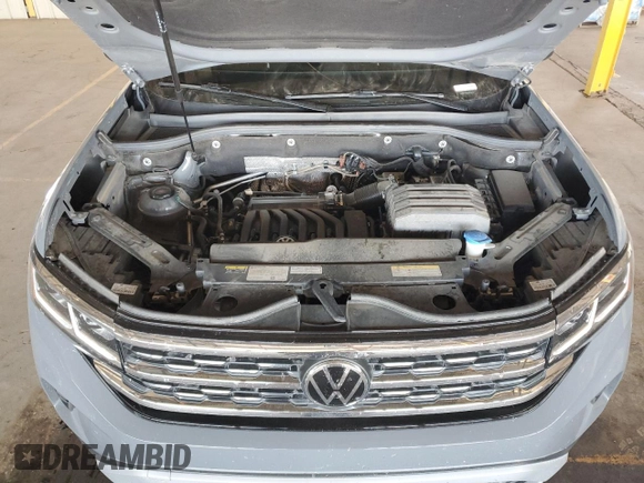 2023 Volkswagen Atlas SE with VIN 1V2WE2CA6PC225428, listed as a Copart auction lot 55098805 with 43,309 mi miles and Salvage title. Bid and sale history available at DreamBid. Image 11.