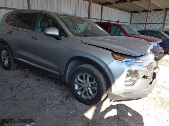2020 Hyundai Santa Fe SE with VIN 5NMS2CAD1LH229586, listed as a IAAI auction lot 41392077 with 100,228 mi miles. Bid and sale history available at carsss.com. Image 1.