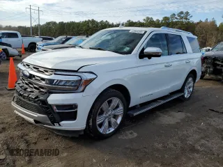 2023 Ford Expedition Platinum with VIN 1FMJU1M84PEA23756, listed as a Copart auction lot 42964505 with 22,613 mi miles and Salvage Title. Bid and sale history available at carsss.com. Image 1.