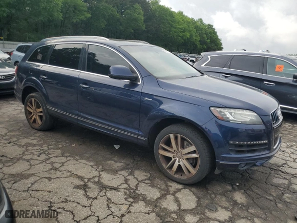 2015 Audi Q7 3.0T Premium Plus with VIN WA1LGAFE2FD002653, listed as a Copart auction lot 54237125 with 148,874 mi miles and Clean Title. Bid and sale history available at carsss.com. Image 4.