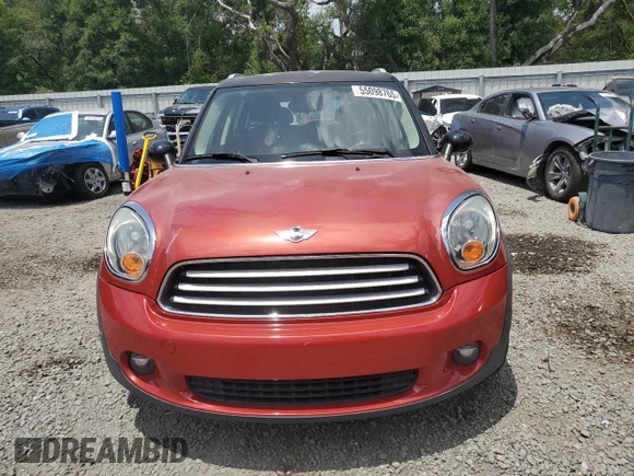 2014 MINI Countryman with VIN WMWZB3C57EWR36323, listed as a Copart auction lot 55098765 with 124,849 mi miles and Non Repairable. Bid and sale history available at DreamBid. Image 5.