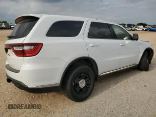 2022 Dodge Durango Special Service with VIN 1C4RDJFG8NC132600, listed as a Copart auction lot 53760455 with 16,186 mi miles and Salvage Title. Bid and sale history available at carsss.com. Image 3.