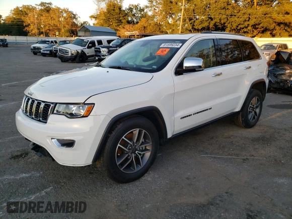 2022 Jeep Grand Cherokee Limited with VIN 1C4RJEBG3NC125897, listed as a Copart auction lot 81599234 with 78,407 mi miles and Salvage title. Bid and sale history available at DreamBid. Image 1.