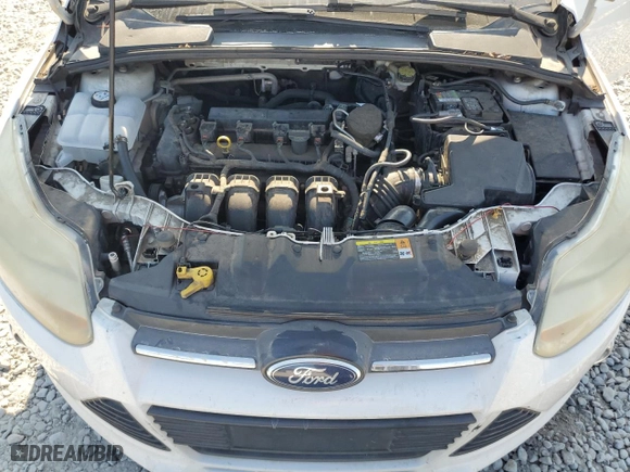 2012 Ford Focus SE with VIN 1FAHP3K22CL470778, listed as a Copart auction lot 62910014 with 205,927 mi miles and Salvage Title. Bid and sale history available at carsss.com. Image 11.