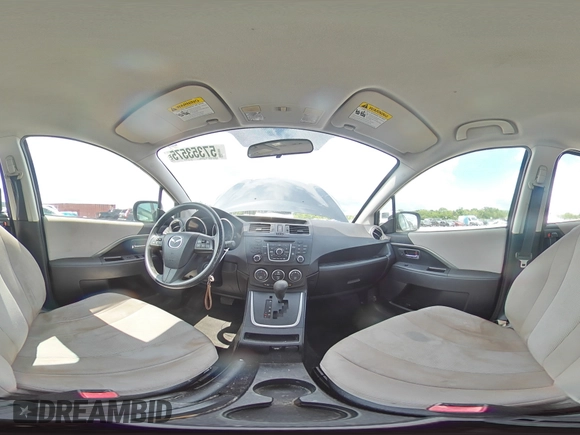 2013 Mazda 5 Sport with VIN JM1CW2BL9D0152234, listed as a Copart auction lot 57353575 with 161,792 mi miles and Salvage title. Bid and sale history available at DreamBid. Image 15.