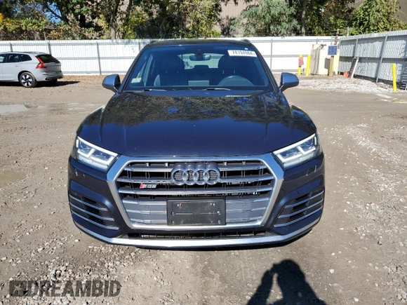 2018 Audi SQ5 Premium Plus with VIN WA1A4AFY7J2249312, listed as a Copart auction lot 74194984 with 80,446 mi miles and Salvage Title. Bid and sale history available at DreamBid. Image 5.