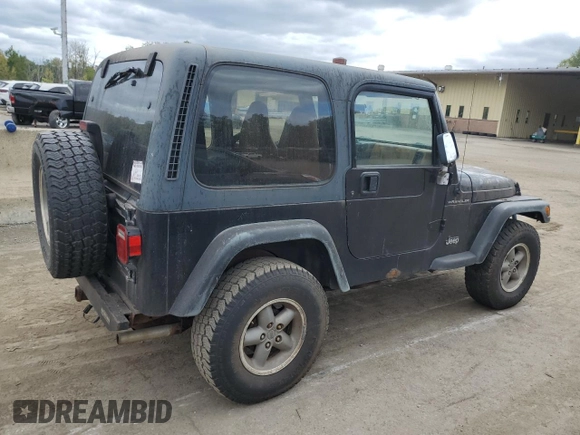 1997 Jeep Wrangler SE with VIN 1J4FY29P4VP486190, listed as a Copart auction lot 72914794 with 125,406 mi miles and Clean Title. Bid and sale history available at carsss.com. Image 3.