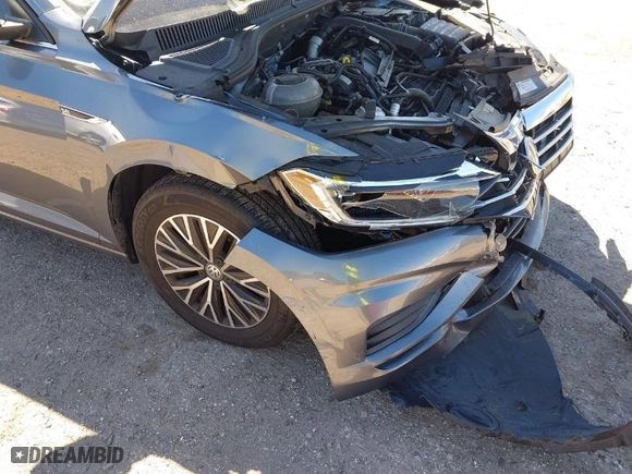 2019 Volkswagen Jetta SEL with VIN 3VWE57BUXKM242727, listed as a IAAI auction lot 41827327 with 91,898 mi miles. Bid and sale history available at carsss.com. Image 6.
