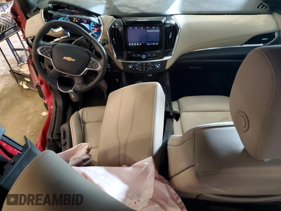 2023 Chevrolet Traverse LT with VIN 1GNEVHKWXPJ229112, listed as a Copart auction lot 61419135 with 26,849 mi miles and Non repairable. Bid and sale history available at DreamBid. Image 8.
