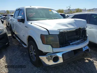 2012 Ford F-150 XL with VIN 1FTFW1CT9CFC02907, listed as a IAAI auction lot 41676633 with 126,192 mi miles. Bid and sale history available at carsss.com. Image 1.