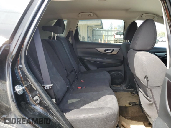 2016 Nissan Rogue SV with VIN KNMAT2MVXGP647312, listed as a Copart auction lot 53097615 with 129,399 mi miles and Salvage Title. Bid and sale history available at DreamBid. Image 11.