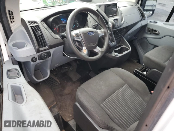 2018 Ford Transit Passenger XL with VIN 1FBZX2CM1JKB03144, listed as a Copart auction lot 60510545 with 181,060 mi miles and Salvage title. Bid and sale history available at DreamBid. Image 8.