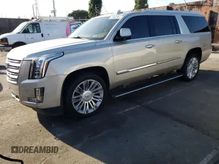 2016 Cadillac Escalade ESV Platinum z VIN 1GYS4KKJ3GR107848, wystawiony jako Copart lot #73682064 z przebiegiem Nie podano mil oraz Nie do naprawy • Non repairable. Historia ofert i sprzedaży dostępna na DreamBid. Obrazek 1.