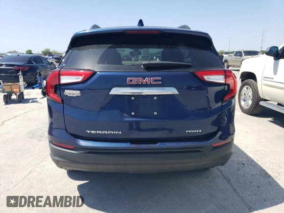 2022 GMC Terrain SLE с VIN 3GKALTEV5NL137581, выставлен на аукционе Copart как лот 52152415 с пробегом 45 032 миль миль и Списание • Salvage title. История ставок и продаж доступна на DreamBid. Изображение 6.
