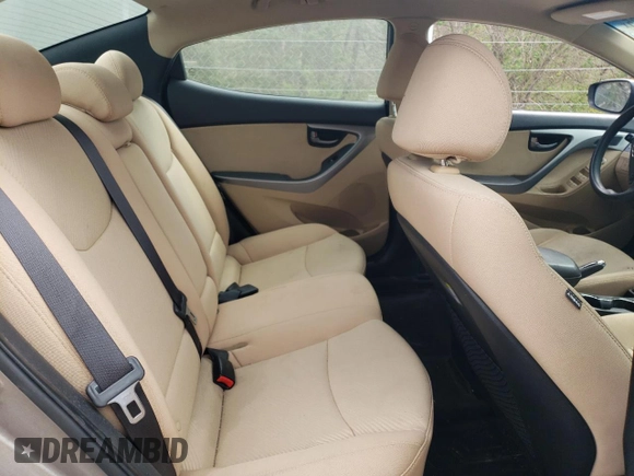 2013 Hyundai Elantra Limited with VIN 5NPDH4AE5DH417926, listed as a Copart auction lot 54222305 with Not Provided miles and Clean Title. Bid and sale history available at DreamBid. Image 10.