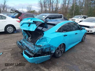 2017 Honda Civic Sedan EX-L with VIN 19XFC1F70HE202268, listed as a IAAI auction lot 41232570 with 81,893 mi miles. Bid and sale history available at carsss.com. Image 4.