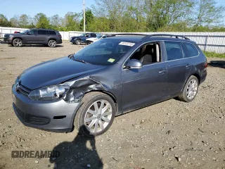 2013 Volkswagen Jetta TDI w/Sunroof with VIN 3VWPL7AJ3DM689134, listed as a Copart auction lot 54123715 with 160,651 mi miles and Salvage title. Bid and sale history available at DreamBid. Image 1.