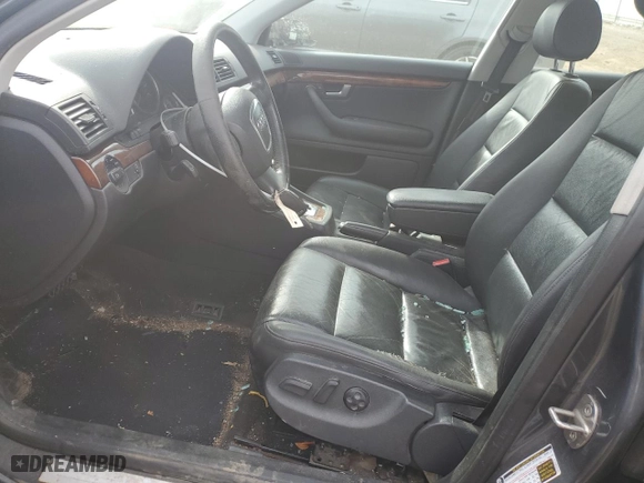 2006 Audi A4 2.0T with VIN WAUDF78E86A218115, listed as a Copart auction lot 76328404 with 179,123 mi miles and Salvage Title. Bid and sale history available at carsss.com. Image 7.