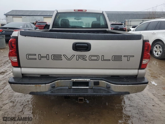 2005 Chevrolet Silverado 1500 Work Truck with VIN 1GCEC14XX5Z150629, listed as a Copart auction lot 86876544 with 0 mi miles and Clean Title. Bid and sale history available at carsss.com. Image 6.