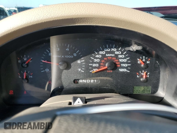 2007 Ford F-150 XLT with VIN 1FTRW14W17KC68757, listed as a Copart auction lot 43472665 with 222,107 mi miles and Salvage title. Bid and sale history available at DreamBid. Image 9.