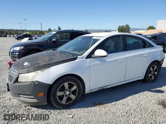 2013 Chevrolet Cruze 1LT with VIN 1G1PC5SB8D7115971, listed as a Copart auction lot 52762865 with 210,352 mi miles and Salvage Title. Bid and sale history available at carsss.com. Image 1.