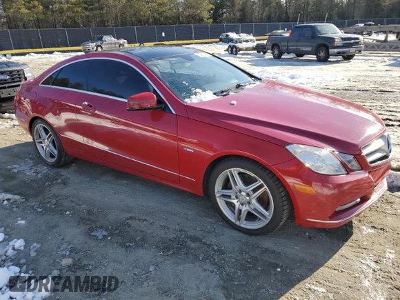 2012 Mercedes-Benz E 350 with VIN WDDKJ5KB1CF167377, listed as a Copart auction lot 87288974 with 104,012 mi miles and Salvage Title. Bid and sale history available at DreamBid. Image 4.